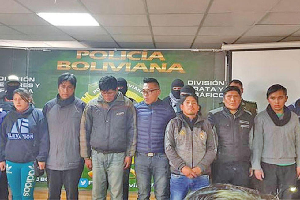 Detienen a 28 antisociales que operaban en La Paz