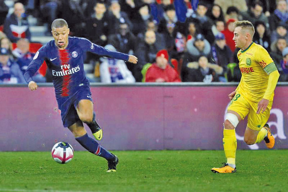 Mbappe devuelve a la victoria a París Saint Germain en la Ligue 1 de Francia