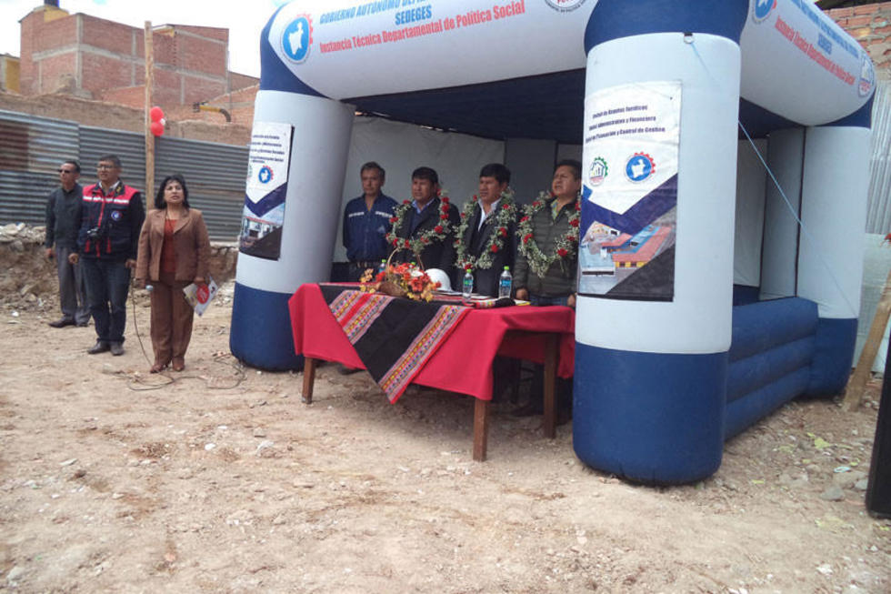 Invierten 6.4 millones de bolivianos en nueva infraestructura del Sedeges 