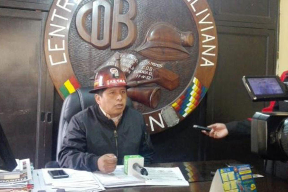 COB no descarta movilizaciones en 2019 por el doble aguinaldo