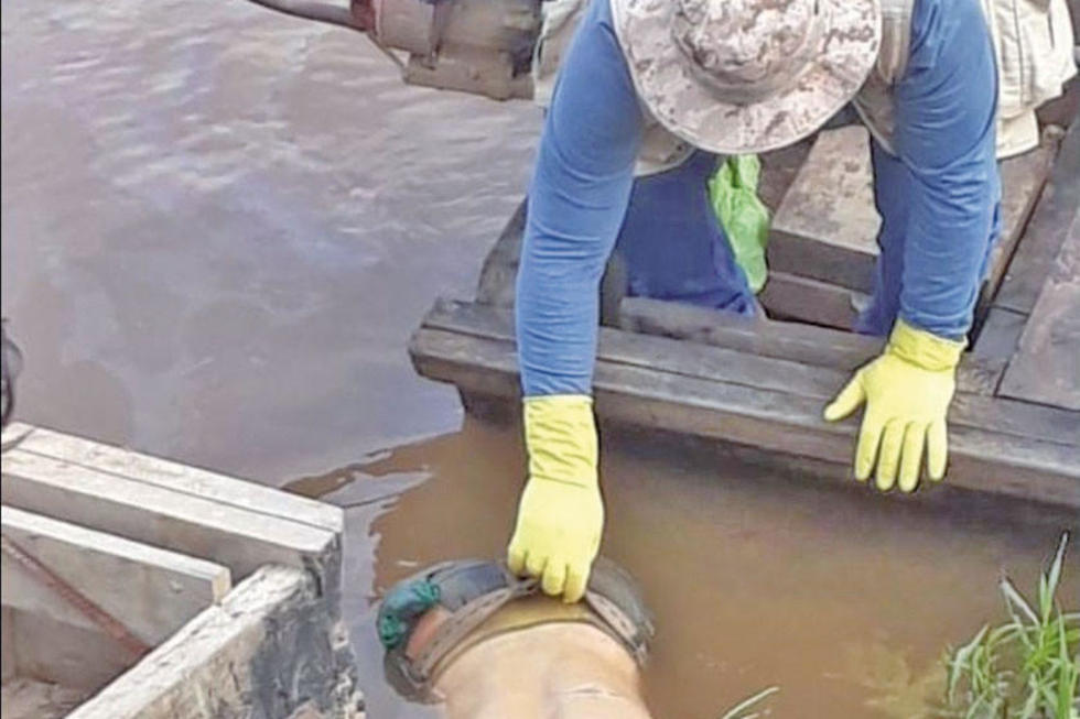 Encuentran el cuerpo de un hombre que cayó al río Ibare 