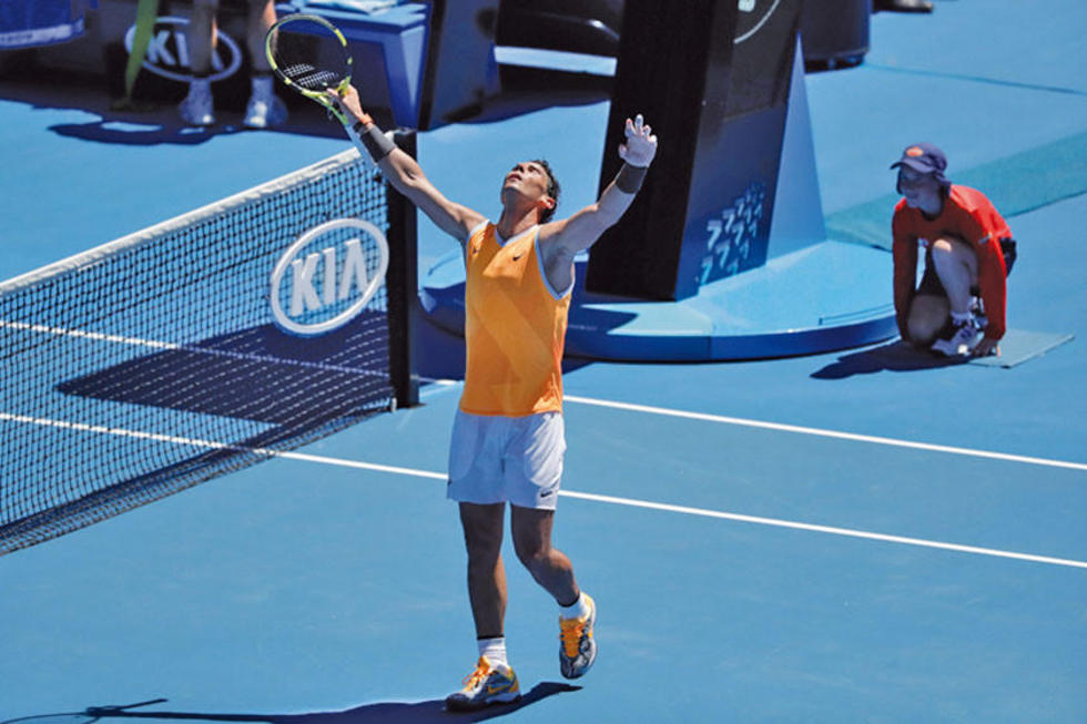 Nadal se pone a prueba ante el local Matthew Ebden