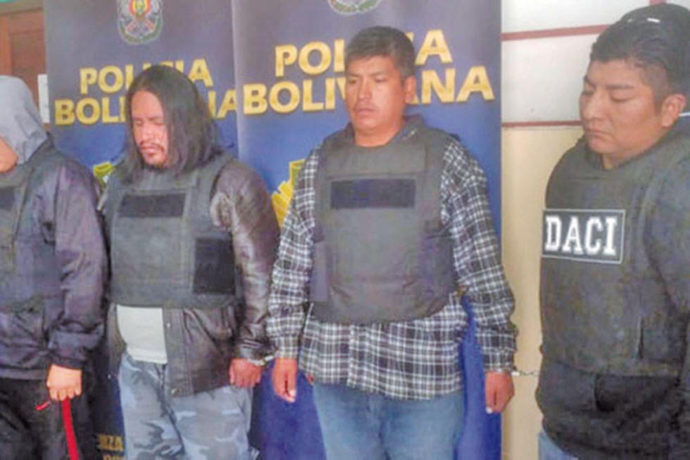 La Paz: Fuerza Anticrimen desbarata banda criminal “Los Capos de la 9”