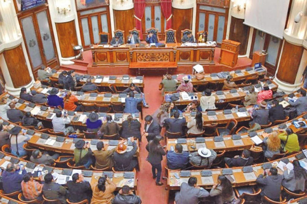 Los opositores presentan dos planchas en Diputados
