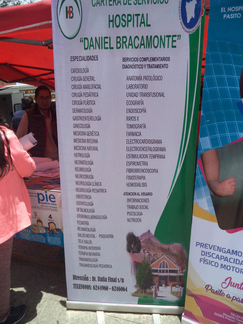 Buscan ampliar el Bracamonte con bloque de especialidades