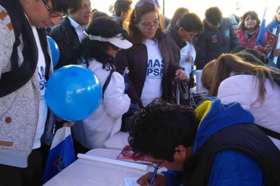 El MAS admite que votación busca legitimar a Evo-Álvaro