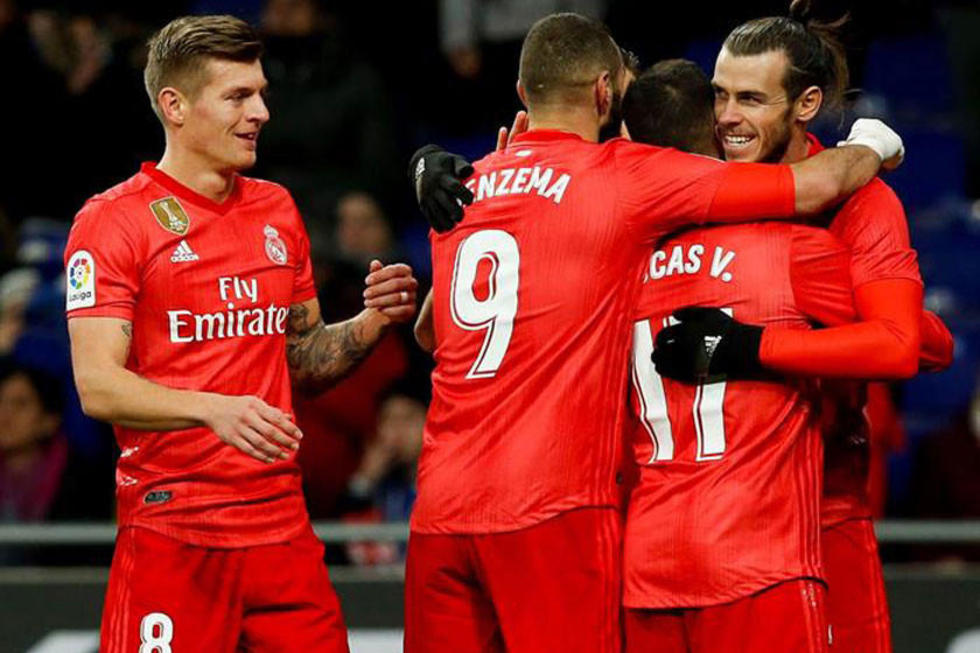 Real Madrid golea a Espanyol en el “RCDE Stadium”