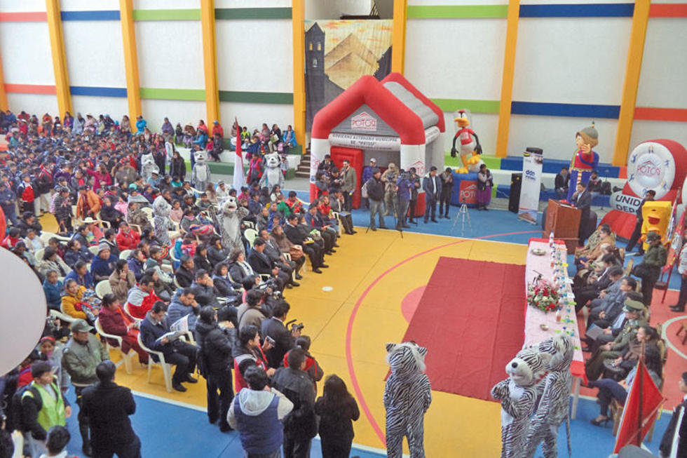El 99 % de las escuelas de Potosí inició las actividades escolares