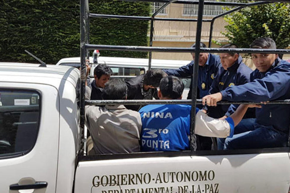 Gobierno: aprehenden a 4 personas en La Calzada