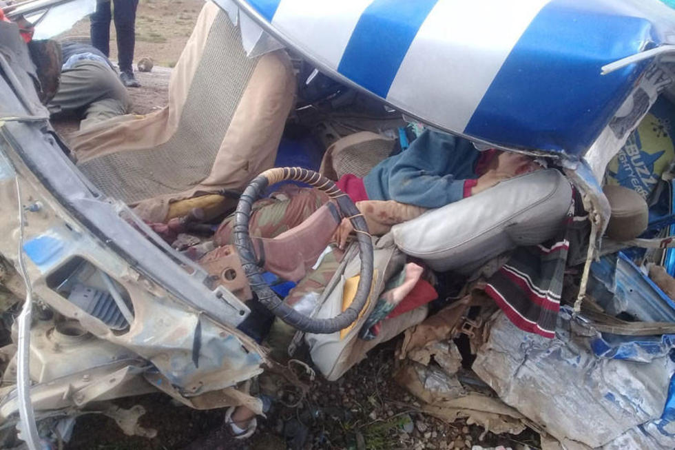 Tres personas mueren en un choque de autos en el norte