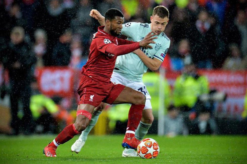 Liverpool y Bayern igualan sin goles en “Anfield”