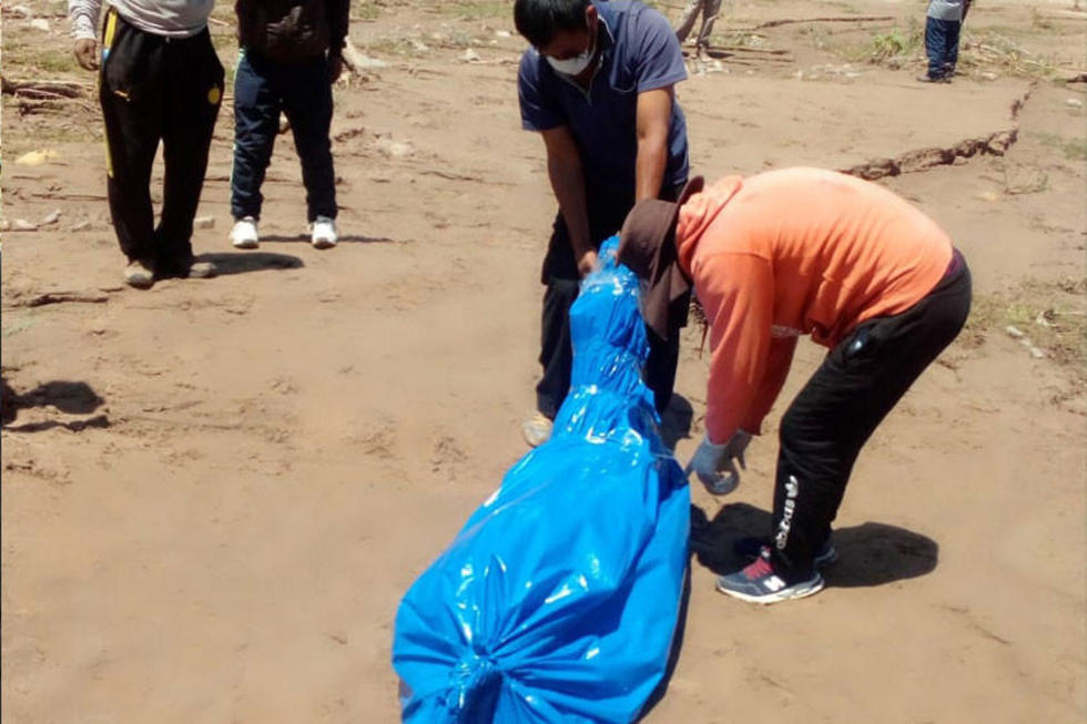 Reportan hallazgo de cadáver de un hombre en el río Caine 