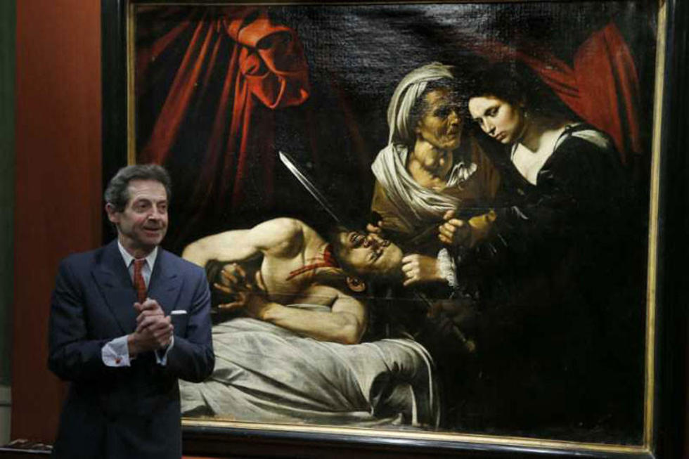 Presentan cuadro perdido atribuido a Caravaggio 