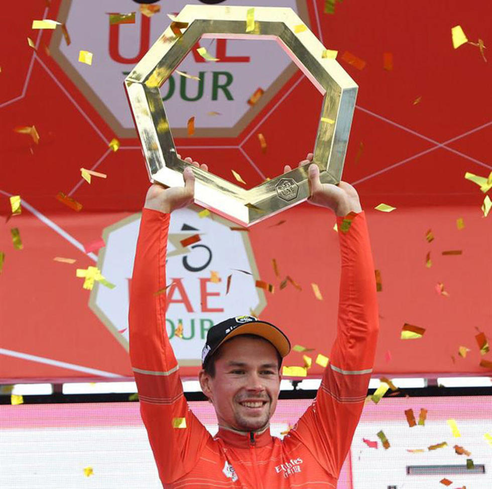 Primoz Roglic se proclama rey de  los Emiratos