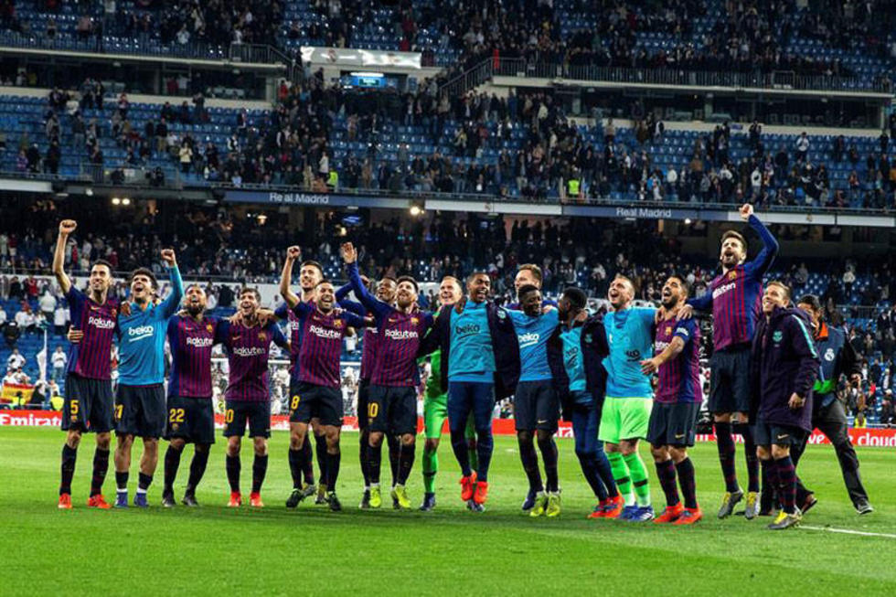 Barcelona vence con los justo a Real en el “Bernabéu”