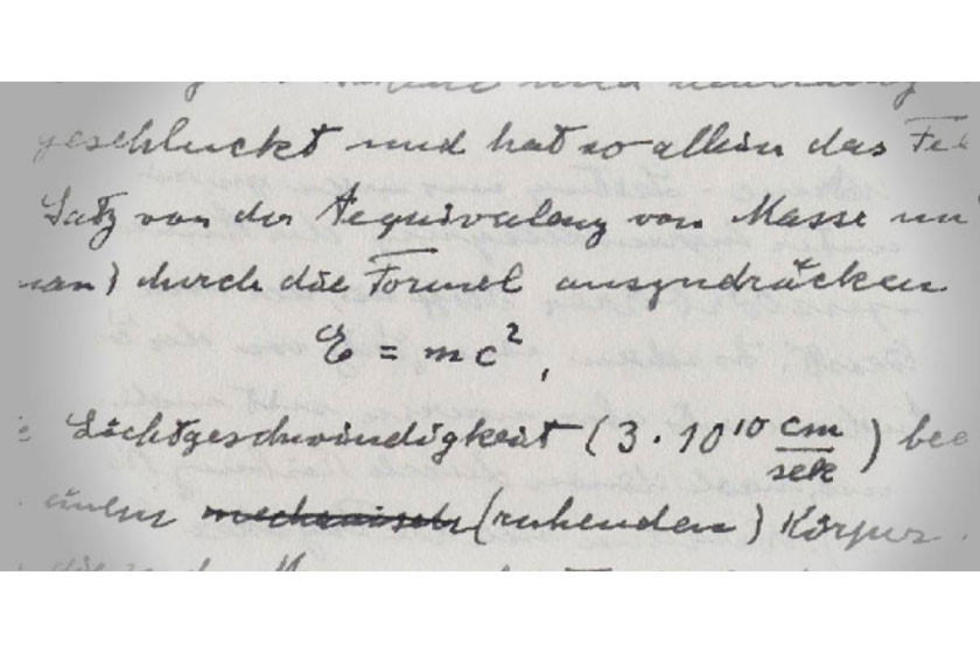 Revelan más de 100 páginas de nuevos manuscritos de Albert Einstein