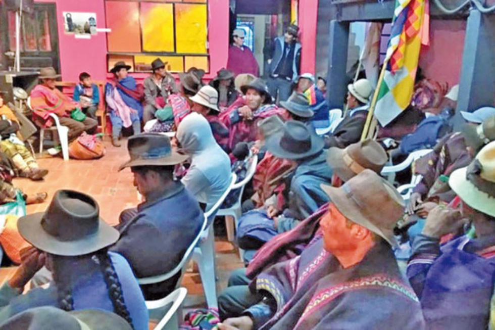 Marcha de Qhara Qhara llega a La Paz y exige el respeto de su territorio