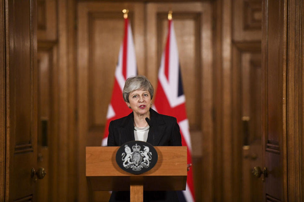 May pide al Parlamento decidir sobre salida británica de la UE
