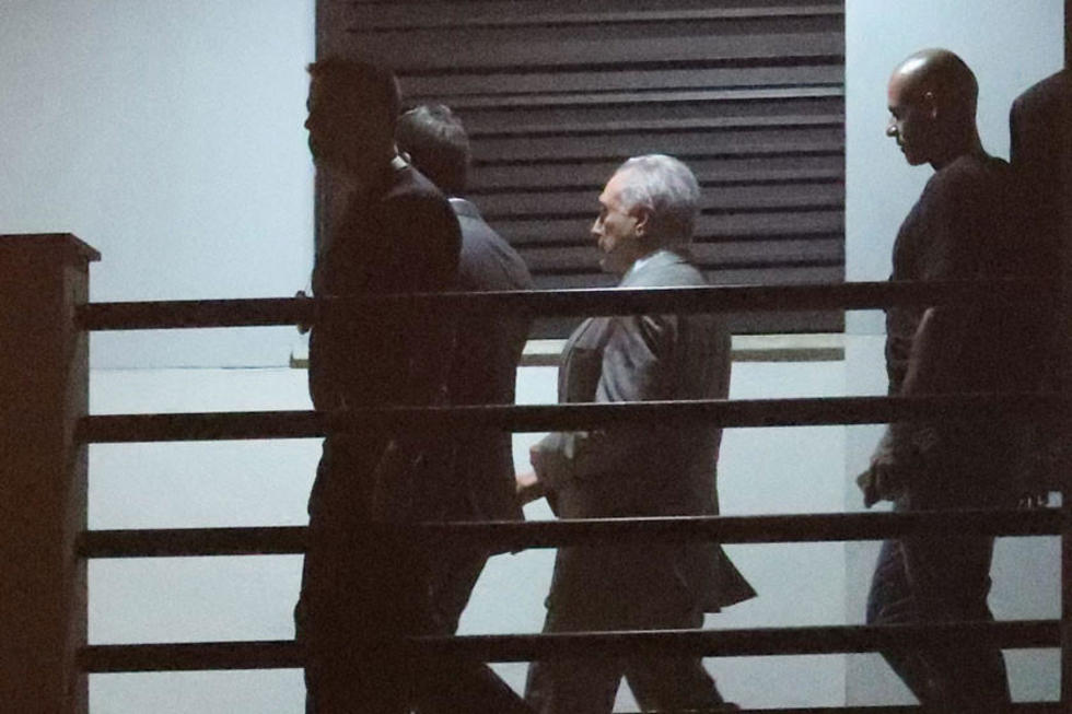 Temer es el segundo expresidente de Brasil detenido por corrupción