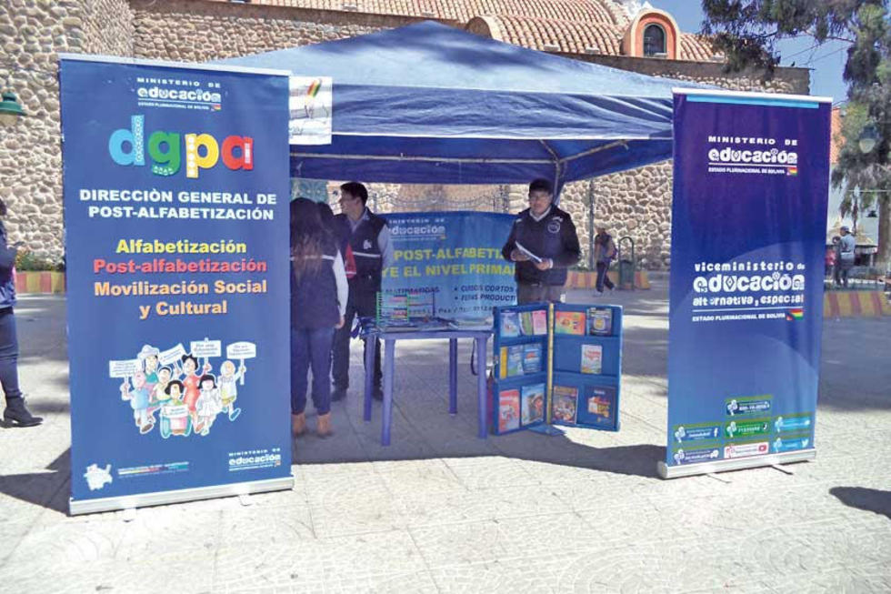 El Programa de Postalfabetización está en 30 municipios