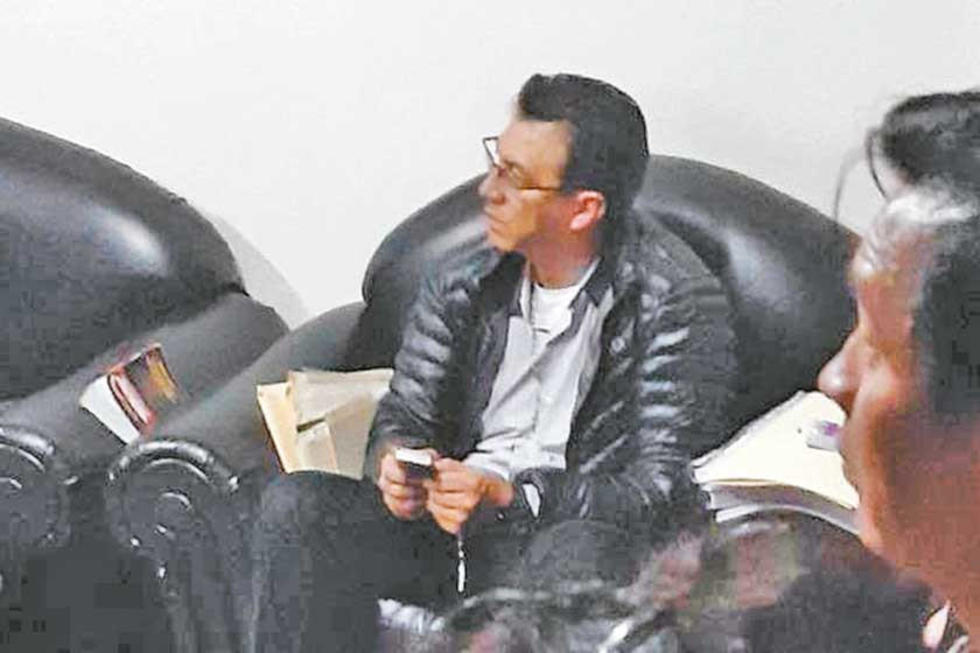 Excomandante Raña es trasladado al penal de San Pedro de La Paz