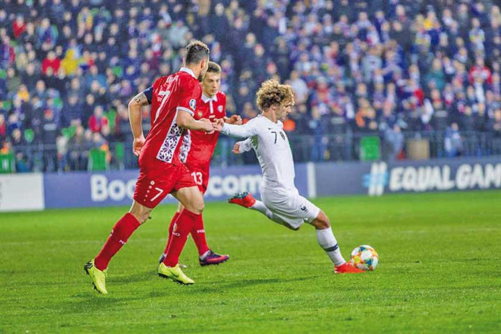 Griezmann guía a la victoria a la campeona mundial en el estadio “Zimbru” de Chisinau
