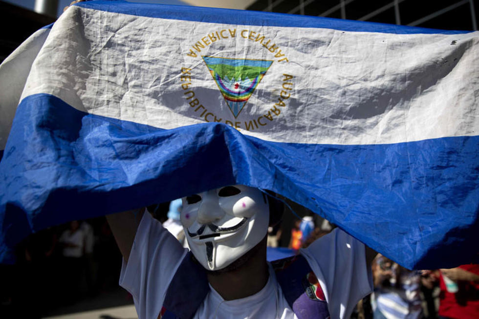 Realizan "piquete express"en Nicaragua y piden salida de Ortega