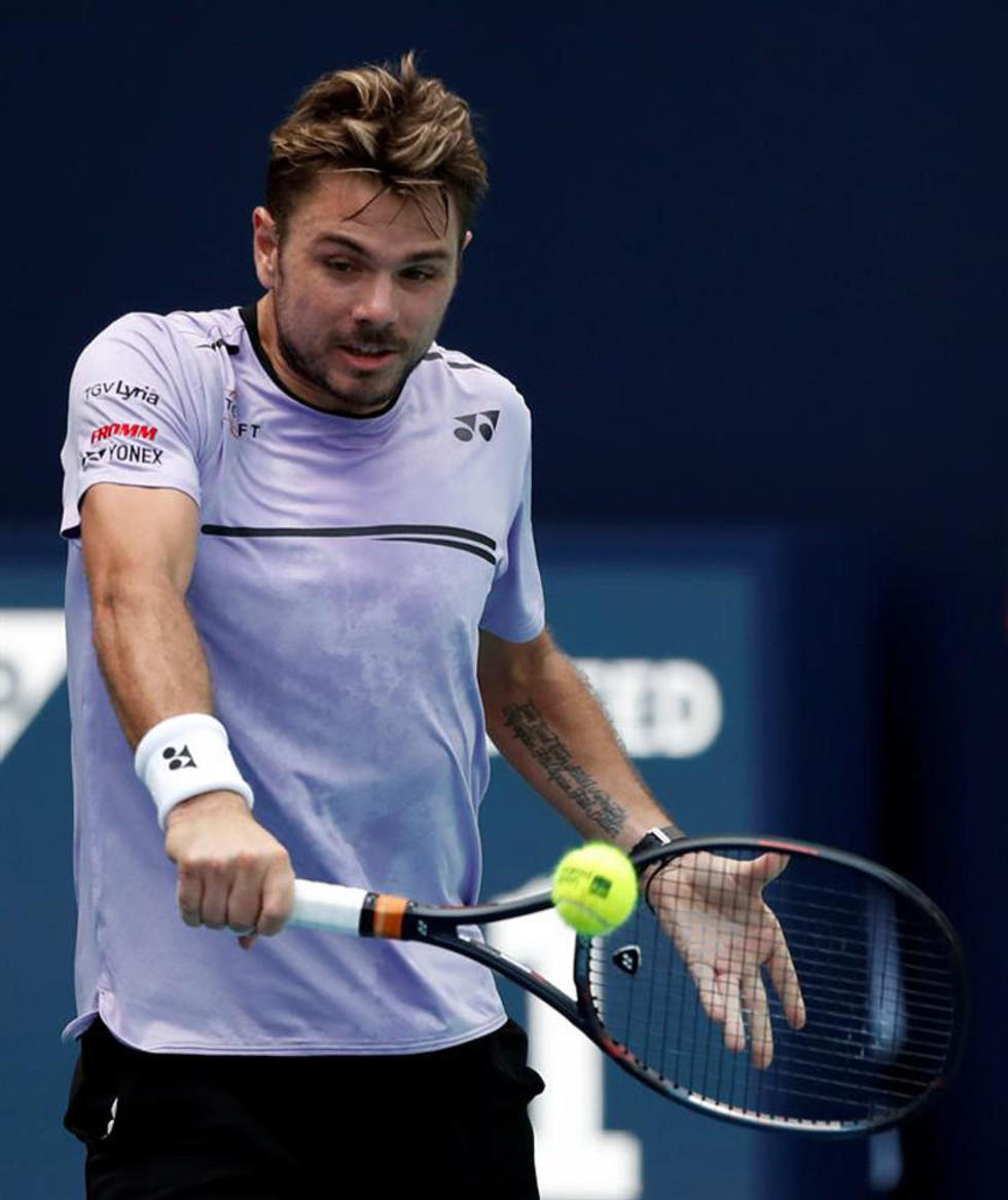 Wawrinka es eliminado del Abierto de Miami