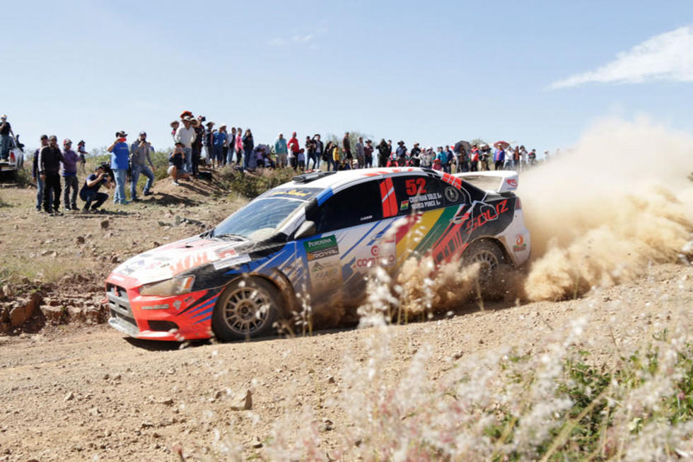 Potosinos hacen podio en el Rally de la Concordia 