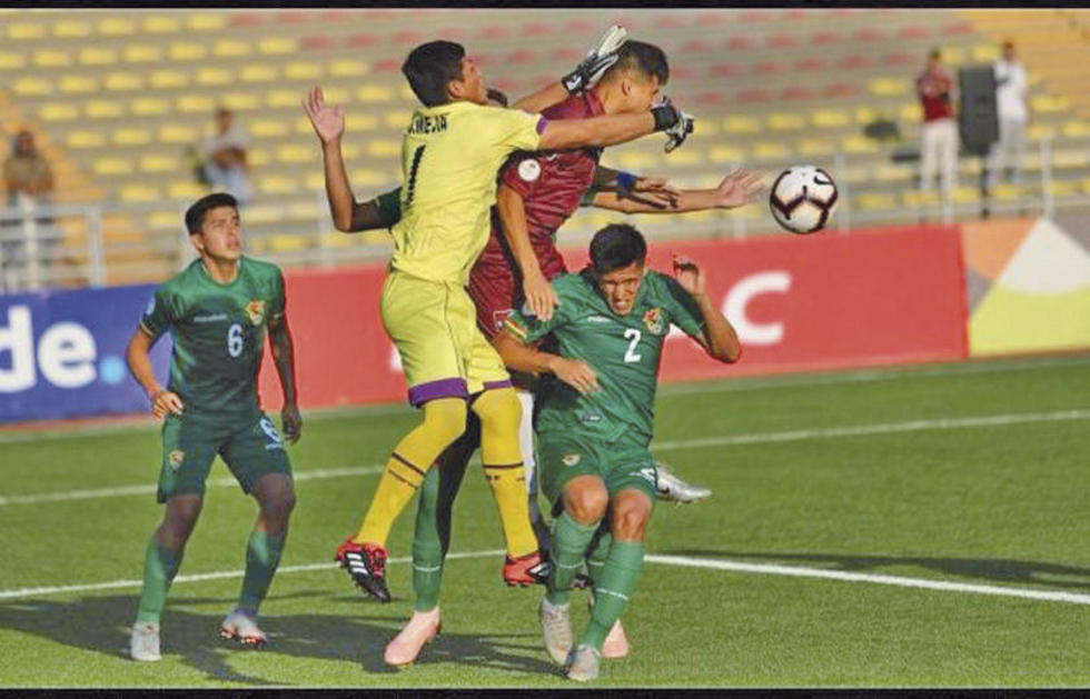 Bolivia recibe una goleada de Venezuela