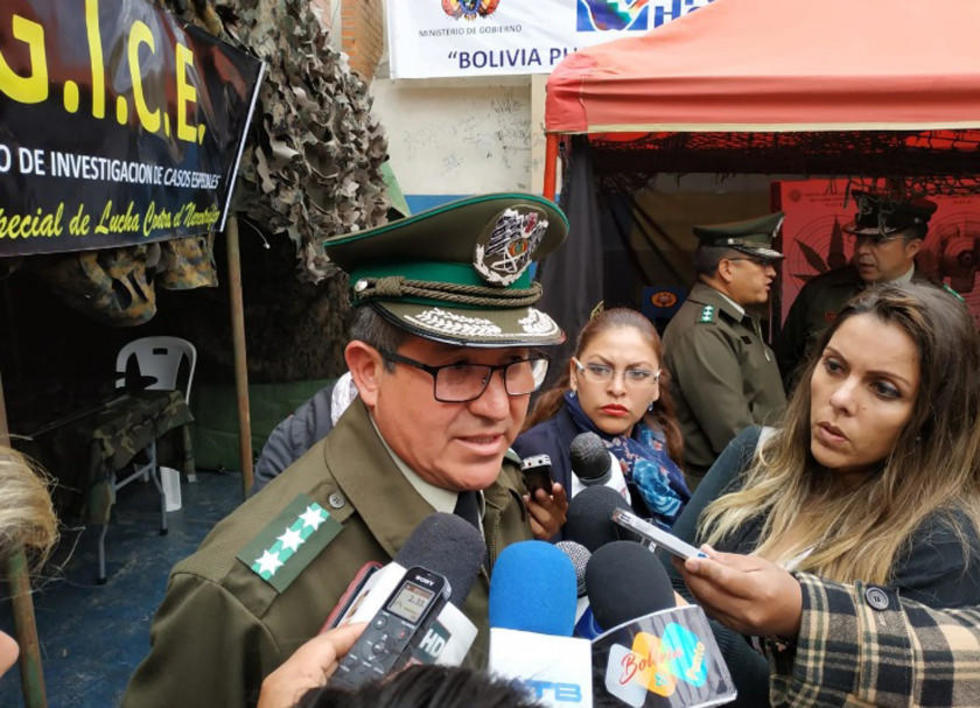 Fuerza antidroga secuestra más de 221 kilos de cocaína en Beni