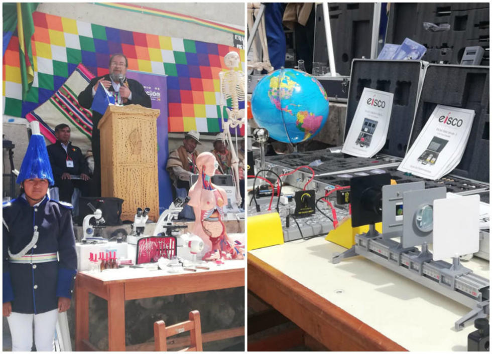 Fortalecen las escuelas de la frontera en el departamento