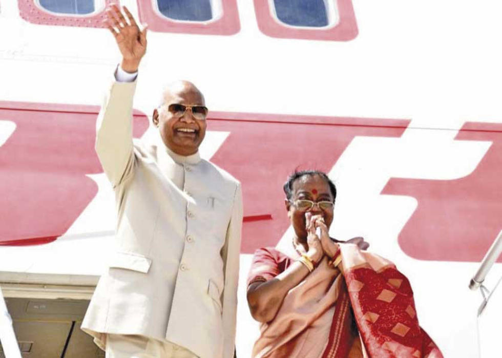 Presidente de la India cierra su visita oficial y agradece a bolivianos