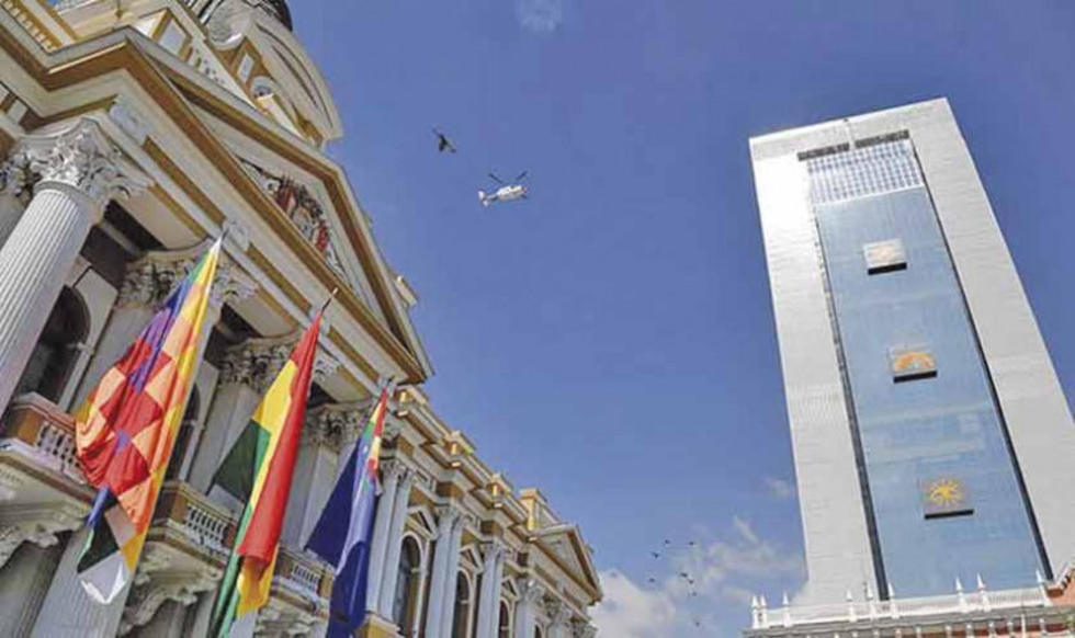 Evo gasta $us 40 por cada minuto de viaje en helicóptero