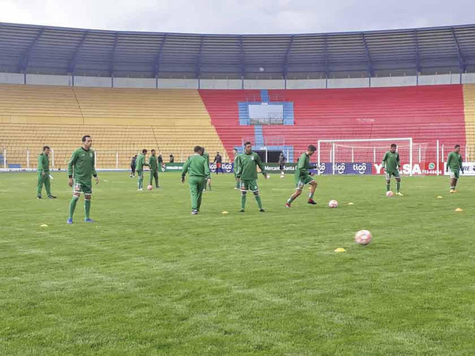 Oriente Petrolero tiene equipo completo para recibir a los lilas