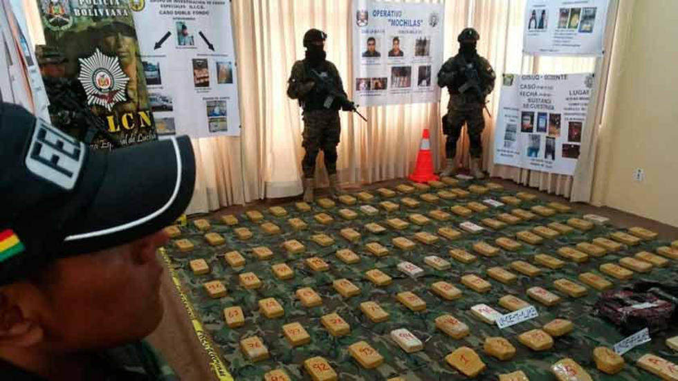 Felcn decomisa más de 129 kilos de cocaína y marihuana