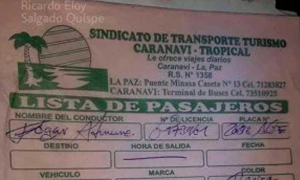 Accidente en ruta Caranavi - La Paz deja tres muertos