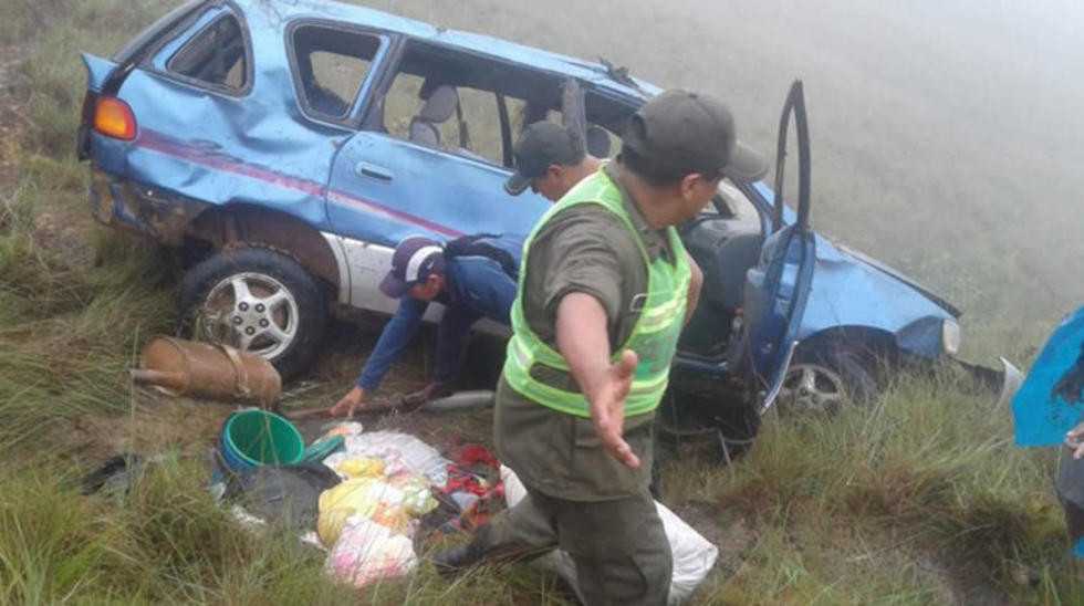 Accidente en ruta Apolo-Mapiri deja tres muertos