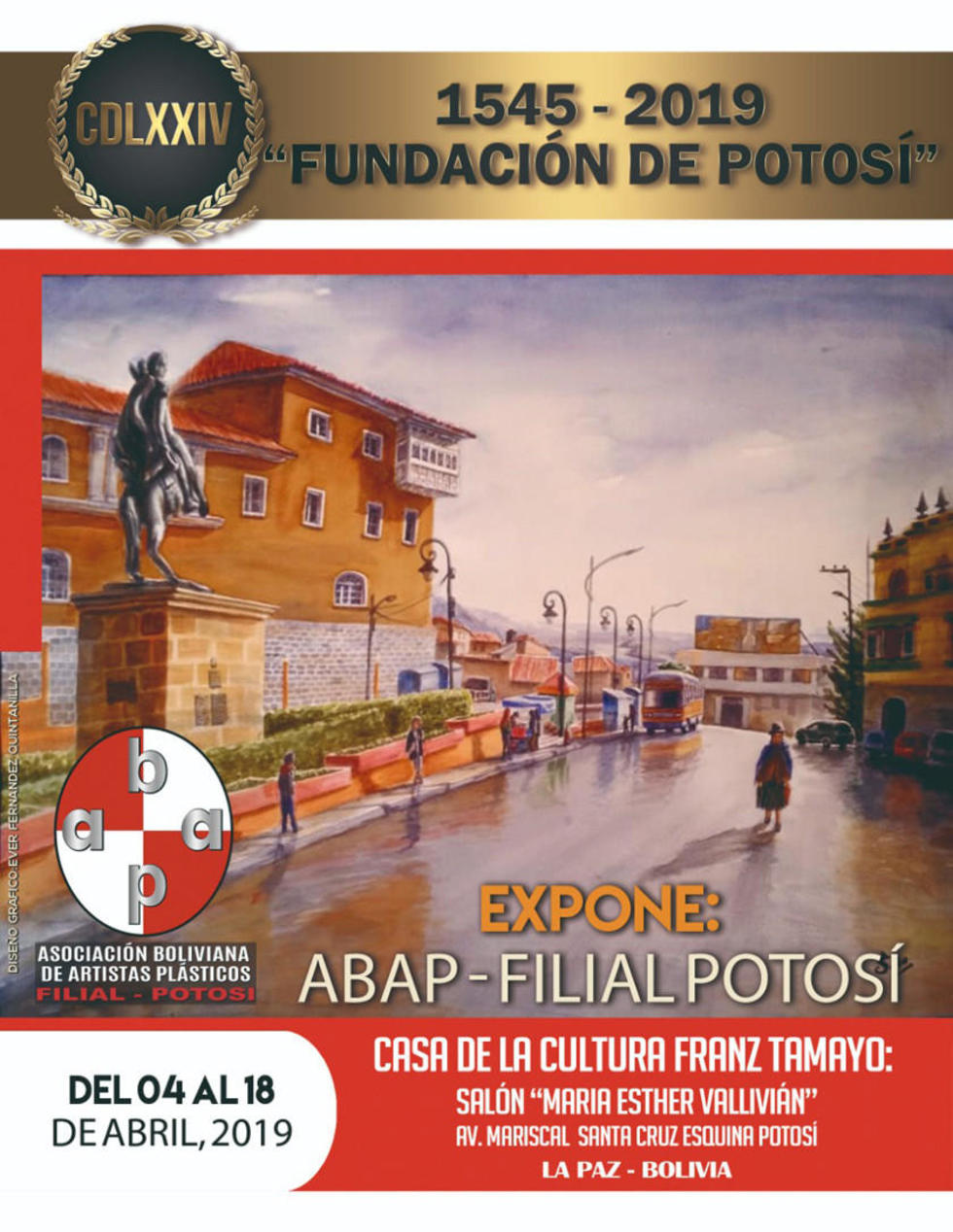 Artistas exponen en honor a Potosí