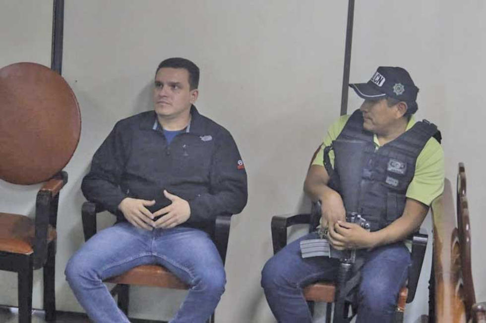 Envían a Palmasola a Robín Justiniano, el hijastro de Medina
