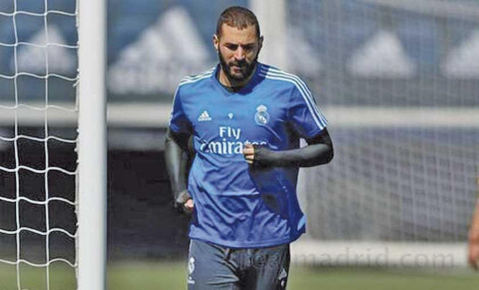 Benzema cumple un trabajo diferenciado