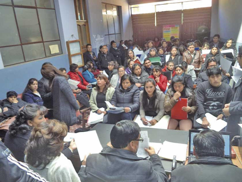 Concluyen con la asignación de ítems para las escuelas