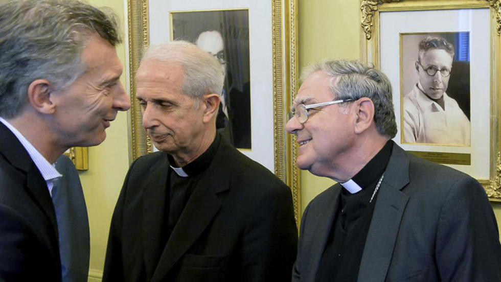 La Iglesia católica pide a Macri una "agenda abierta" para consensuar