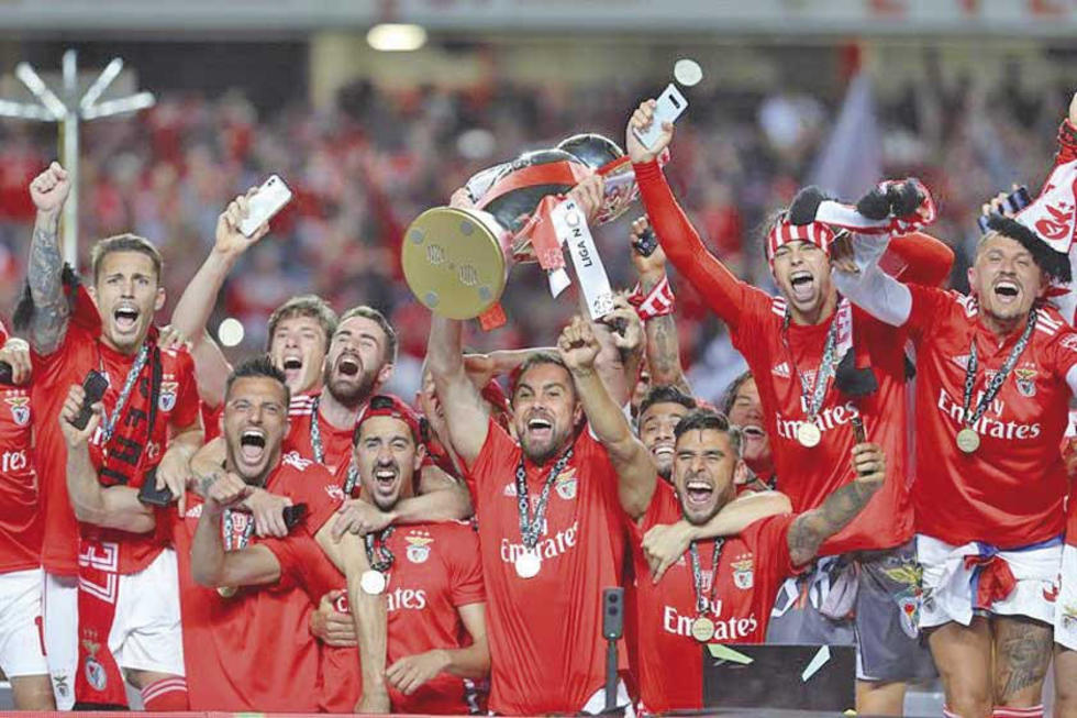 Benfica es nuevo campeón de Portugal tras la victoria ante Santa Clara