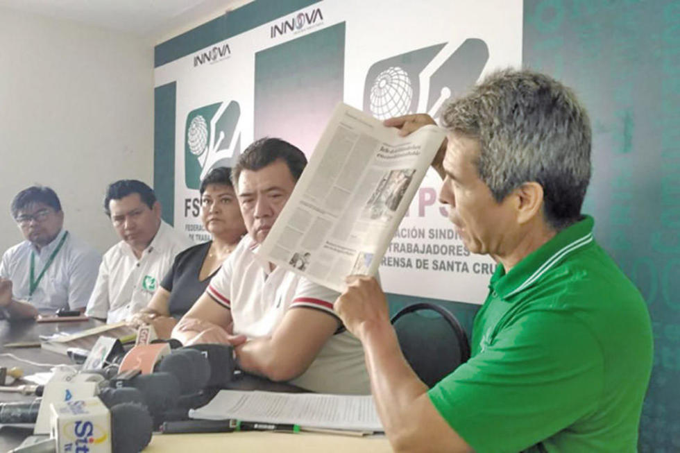 Denuncian amedrentamiento del ministro Romero a un periodista