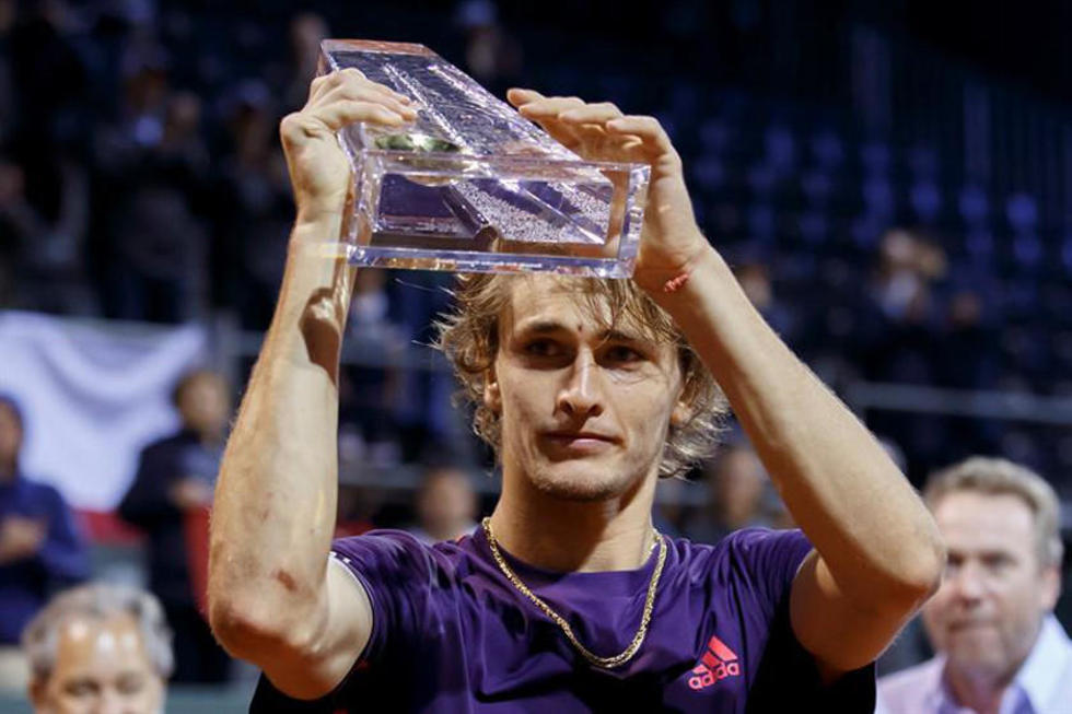 Alexander Zverev logra su primer título del año