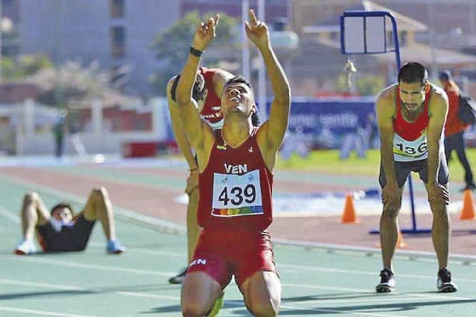 Garrido se lleva oro sudamericano en 800 y 1.500 metros