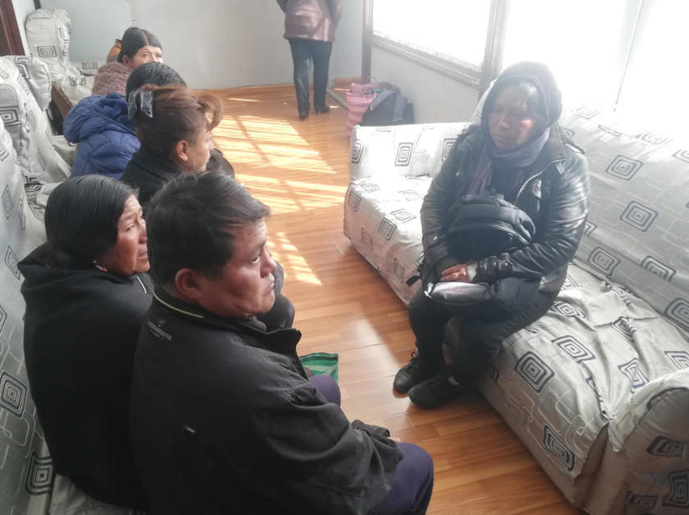 Abuelos piden custodia de sus nietos por caso de feminicidio en Caiza 