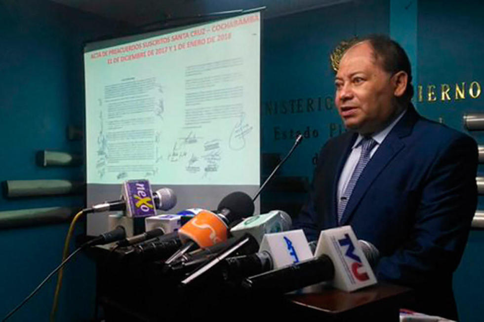 El Gobierno presentará la reforma estructural en la Policía Boliviana