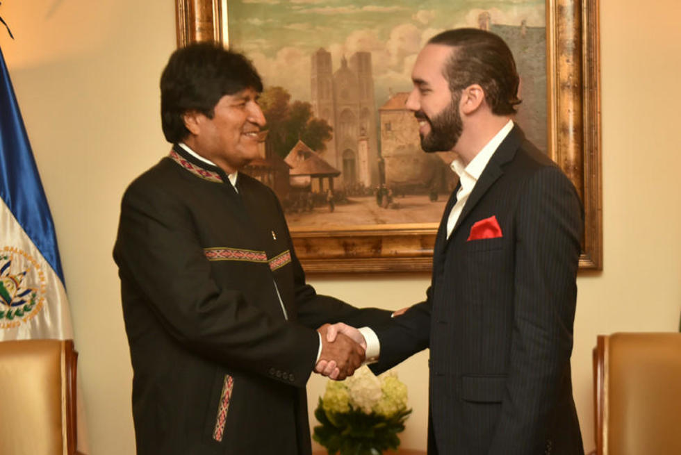Morales desea a Bukele una "gran gestión" como presidente de El Salvador 